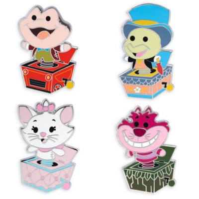 Disney Toys in a Box Mystery Pin Set