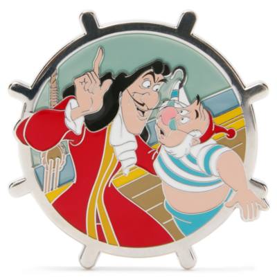 Disney Villains - Peter Pan - Käpt‘n Hook und Smee - Anstecknadel