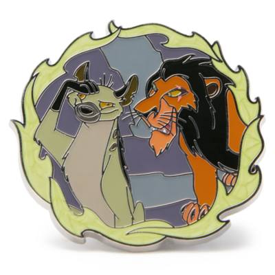 Disney Villains - Der König der Löwen - Scar und Ed - Anstecknadel