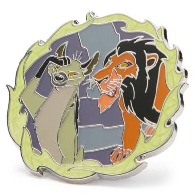 Scar and Ed Disney Villains Pin, The Lion King