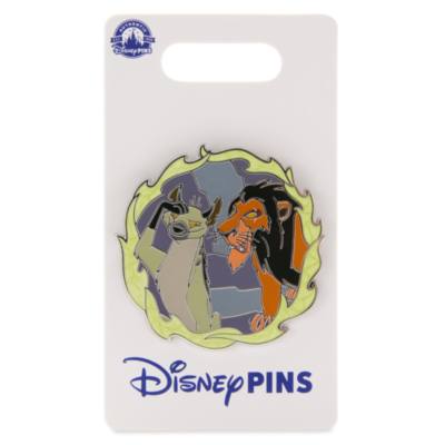 Scar and Ed Disney Villains Pin, The Lion King