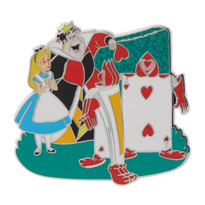 Alice im Wunderland - Spielkarten - Anstecknadel