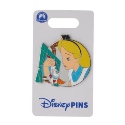 Alice im Wunderland - Alice und Wei&szlig;es Kaninchen - Anstecknadel