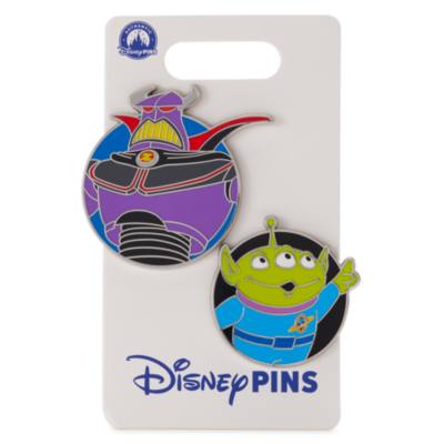 Zurg and Alien Pin Set, Toy Story 2