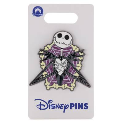 Jack Skellington With Bones Pin, Tim Burton's The Nightmare Before Christmas