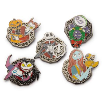 Tim Burton's The Nightmare Before Christmas Pin Set