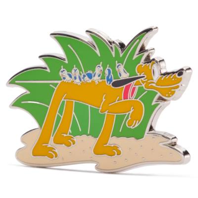 Pin's Pluto avec oiseaux