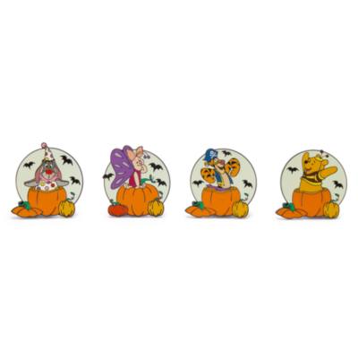 Winnie the Pooh and Friends Halloween Pin Set