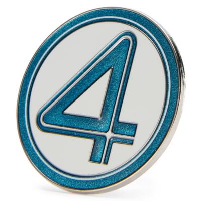 The Fantastic 4: First Steps '4' Icon Pin
