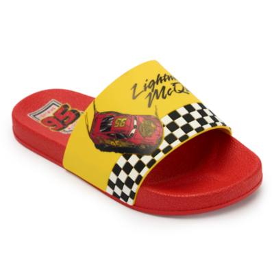 Lightning McQueen Swim Slides for Kids, Disney Pixar Cars