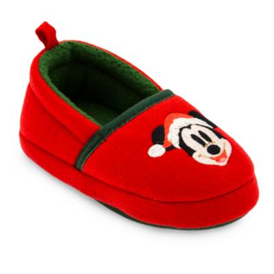 Mickey Mouse Festive Slippers For Kids