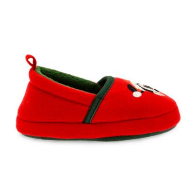 Mickey Mouse Festive Slippers For Kids