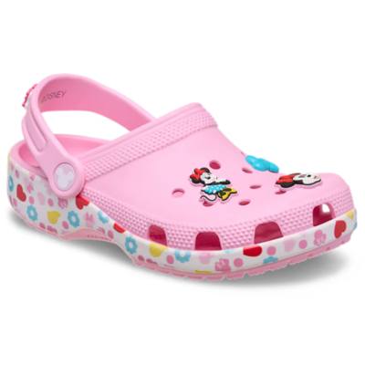 Crocs Minnie Mouse Pink Clogs For Kids