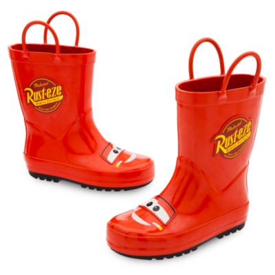 Lightning McQueen Rain Boots For Kids, Disney Pixar Cars