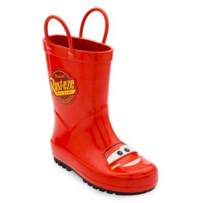 Lightning McQueen Rain Boots For Kids, Disney Pixar Cars