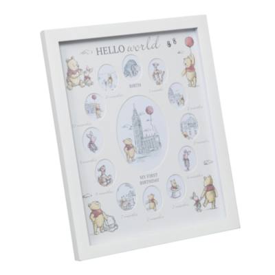 Winnie The Pooh Baby First Year Frame, Christopher Robin