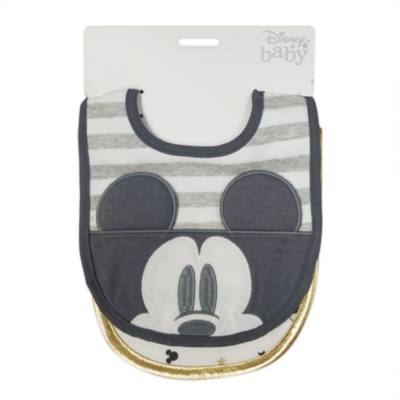 Mickey and Friends Baby Bibs, 2 Pack