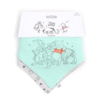 Disney Store Lot de 2&nbsp;bavoirs Winnie l'Ourson et ses Amis pour b&eacute;b&eacute;s
