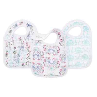 Aden and Anais Bambi Baby Snap Bibs, Set of 3