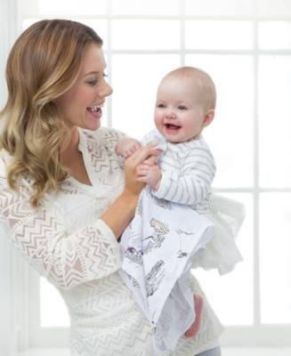 6 Mussole Neonato In Cotone 50x25cm - Assorbenti, Morbide