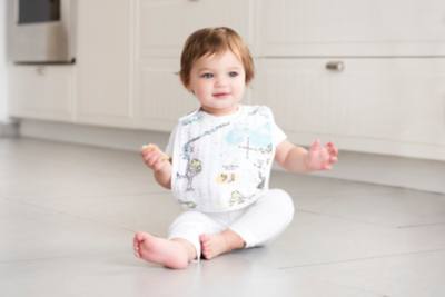 Lot de 3&nbsp;bavoirs &agrave; boutons-pression aden&nbsp;+&nbsp;anais Winnie l'Ourson