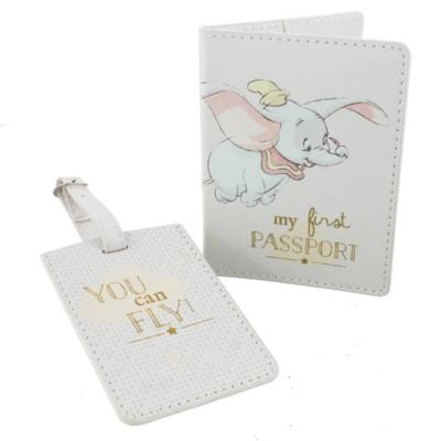 Dumbo Baby Passport Holder and Luggage Tag Set Disney Store