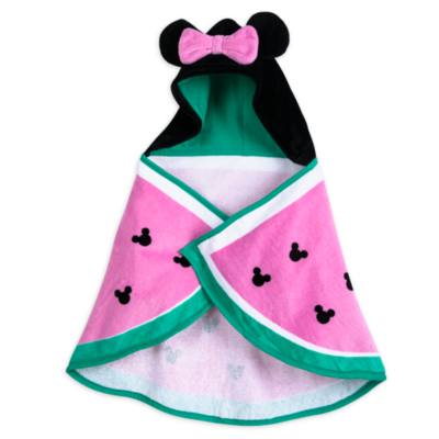 Disney Store - Minnie Maus - Badehandtuch mit Kapuze f&uuml;r Babys