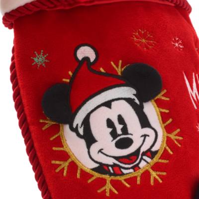 Disney Store Mickey and Minnie Holiday Cheer Baby Stocking