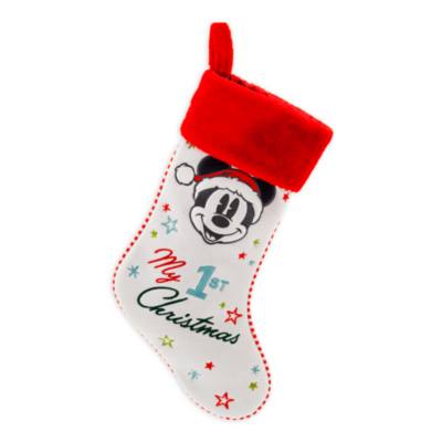 Mickey Mouse Vintage Christmas Baby Stocking