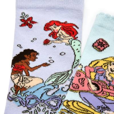Disney Princess Socks for Kids, Set of 3