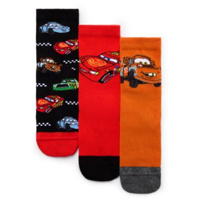 Disney Pixar Cars Socks for Kids, Set of 3