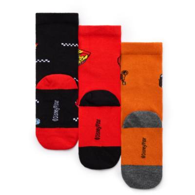 Disney Pixar Cars Socks for Kids, Set of 3