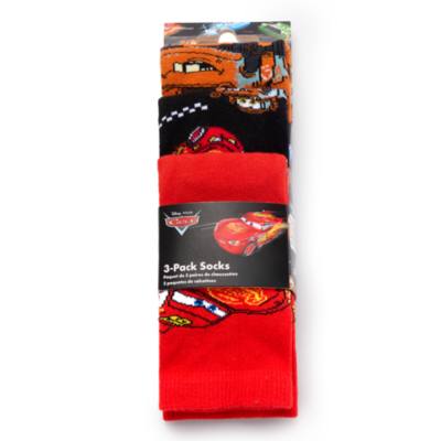 Disney Pixar Cars Socks for Kids, Set of 3