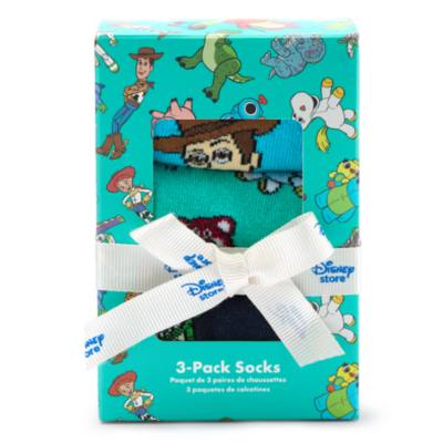 Chaussettes Toy Story pour enfants, lot de 3&nbsp;paires
