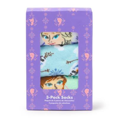 Frozen Socks for Kids, Set of 3