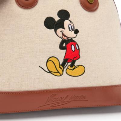 Mickey Mouse Canvas Satchel Bag