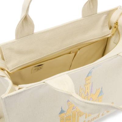 Disneyland Resort 70th Anniversary Sleeping Beauty Castle Woven Tote