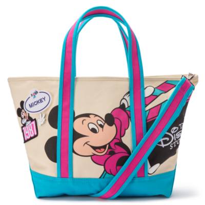 Mickey Mouse Disney Store Est. 1987 Exclusive Large Canvas Tote Bag