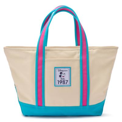 Mickey Mouse Disney Store Est. 1987 Exclusive Large Canvas Tote Bag