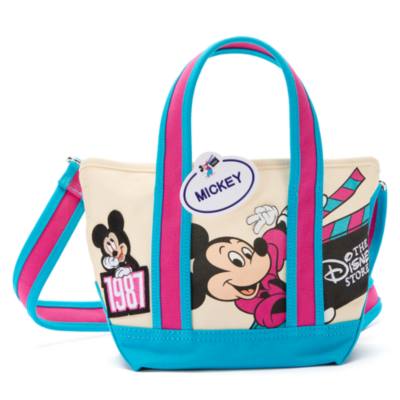 Mickey Mouse Disney Store Est. 1987 Exclusive Mini Canvas Tote Bag