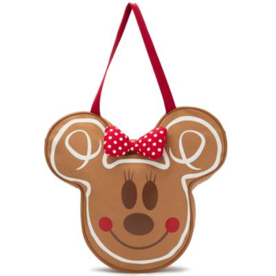 Minnie Mouse Gingerbread Canvas Tote Bag