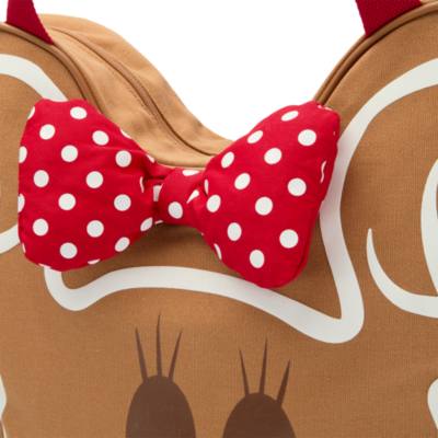 Minnie Mouse Gingerbread Canvas Tote Bag