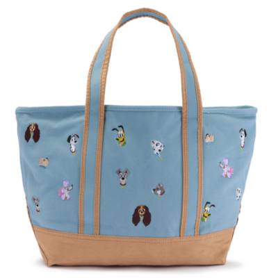 Disney Dogs Disney Store Est. 1987 Large Exclusive Canvas Tote