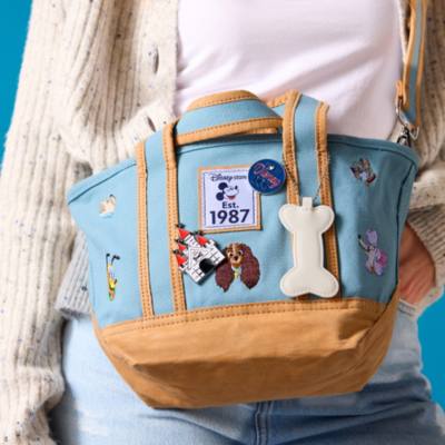 Disney Dogs Disney Store Est. 1987 Mini Exclusive Canvas Tote