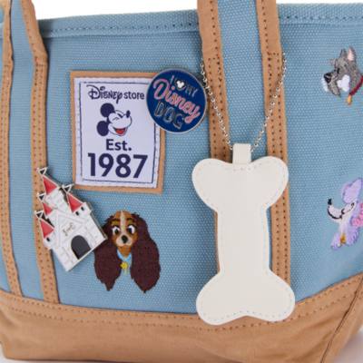Disney Dogs Disney Store Est. 1987 Mini Exclusive Canvas Tote