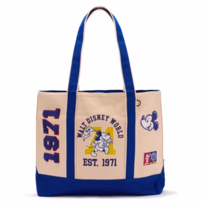 Walt Disney World Mickey Mouse Canvas Tote Bag