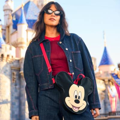 Borsa a spalla in tela Topolino