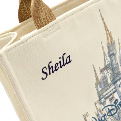 Walt Disney World Castle Canvas Tote Bag