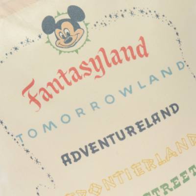 Skinnydip Disneyland White Tote Bag