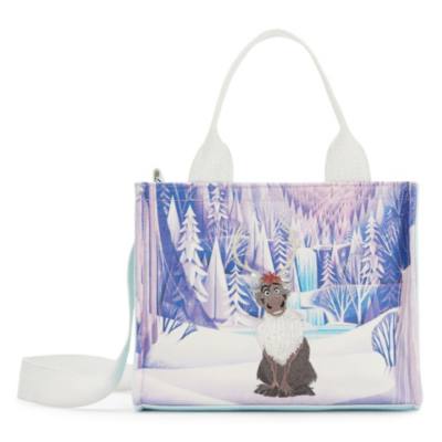 Bolso mano peque&ntilde;o lona Olaf y Sven, Frozen